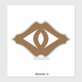 Sticker Oeil de Sauron (Feuille)