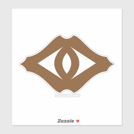 Sticker Oeil de Sauron (Feuille)