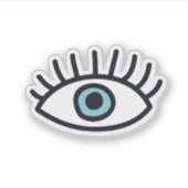 Sticker Oeil malin (Devant)