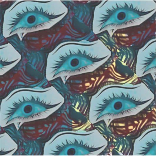 Sticker oeil riant (Devant)