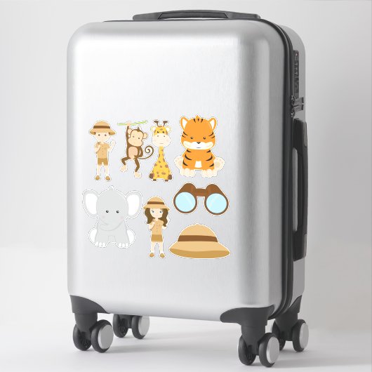 sticker oerwouden verkenners pack 2 (Koffer)