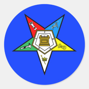 Sticker OES Order of Eastern Star (Bleu)