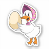 Sticker Oeuf de canard (Devant)