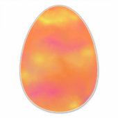 Sticker Oeuf de Pâques doré brillant (Devant)