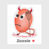 Sticker Oeuf dévoyé (Feuille)