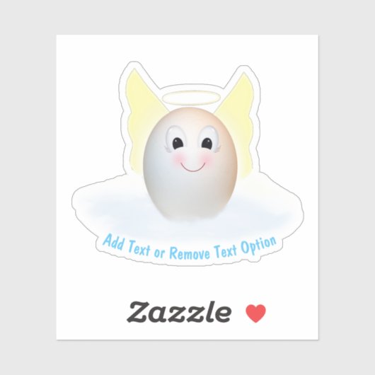 Sticker Oeuf mignon Angel (Feuille)