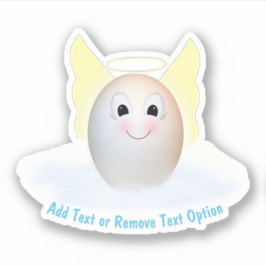 Sticker Oeuf mignon Angel (Devant)