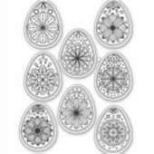 Sticker OEufs de Pâques (Devant)