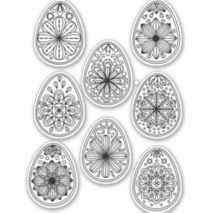 Sticker OEufs de Pâques