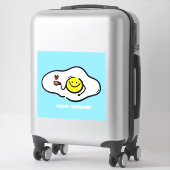 Sticker OEufs frits le matin (Sur valise)
