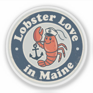 Sticker Oeuvre d'art maritime du Maine