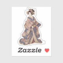 Œuvre d'art textile Ukiyoe – Laine japonaise en co