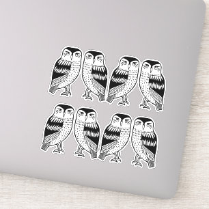 Sticker OEuvre en ligne Black Wise Ows