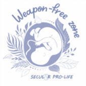 Sticker OEuvre sans arme (Recto)