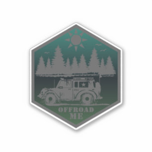 Sticker OFF ROAD ME Wilderness GW