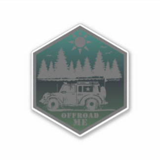 Sticker OFF ROAD ME Wilderness GW