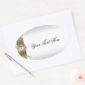Sticker officiel Ornate Or Argent (Enveloppe)