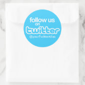 Sticker officiel "Suivez-nous sur Twitter" (Sac)