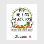 Sticker Offres Pour Dia De Los Muertos (Feuille)