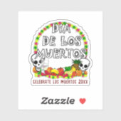 Sticker Offres Pour Dia De Los Muertos (Feuille)
