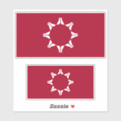 Sticker Oglala Sioux (Feuille)