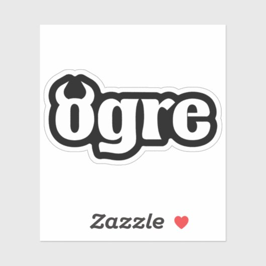 Sticker Ogre (Feuille)