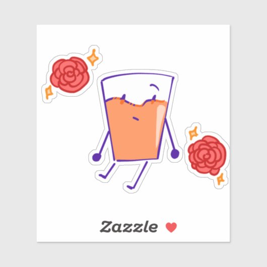 Sticker Oh ! (Feuille)