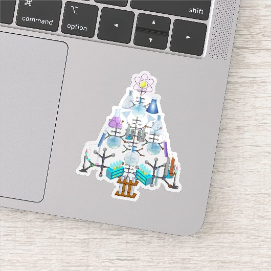 Sticker Oh Chimie, Oh Arbre Chimiste (Détail)