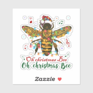 Sticker Oh Christmas Bee Oh Christmas Bee Light