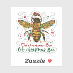 Sticker Oh Christmas Bee Oh Christmas Bee Light