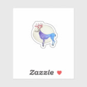 Sticker Oh Deer Clean Graphic Style  (Feuille)