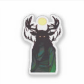 Sticker Oh Deer Minimal Design  (Devant)