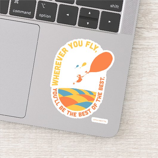 Sticker Oh, Les Endroits Où Tu Vas Aller ! "Meilleur des m (Détail)