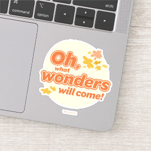 Sticker Oh, Les Endroits Où Tu Vas Aller ! "Quelles Mervei