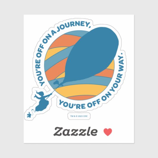 Sticker Oh, Les Endroits Où Tu Vas Aller ! "Vous êtes en r (Feuille)