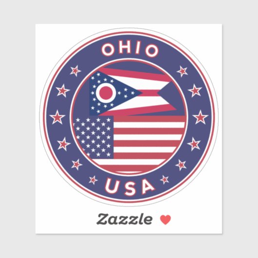 Sticker Ohio (Feuille)