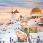 Sticker Oia Santorini (Devant)