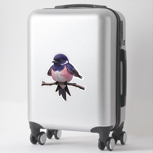 Sticker Oiseau (Sur valise)