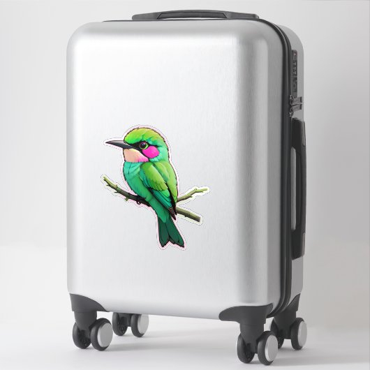 Sticker Oiseau mignon (Sur valise)