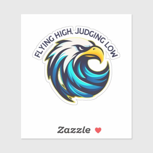 Sticker Oiseaux d'aigle (Feuille)