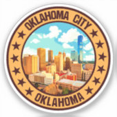 Sticker Oklahoma City (Recto)