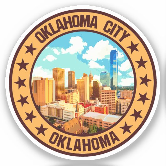 Sticker Oklahoma City (Recto)