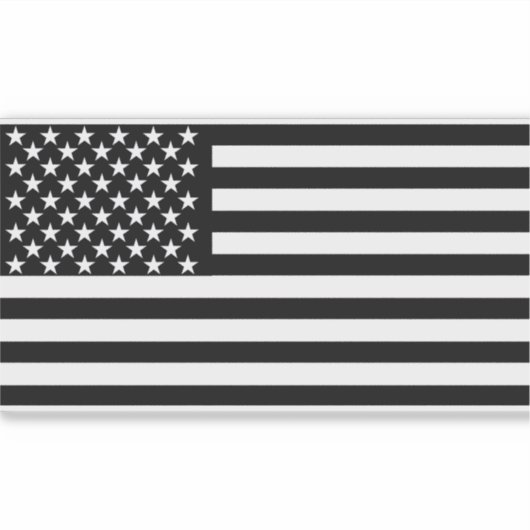 Sticker Old Glory Black Edition (Devant)
