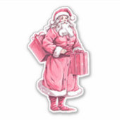 Sticker Old Time Santa Clause (Devant)