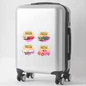 Sticker Old Vintage Cars (Sur valise)