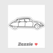 Sticker Oldtimer Citroen (Feuille)