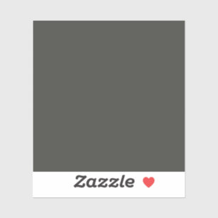Sticker olive noire (couleur solide)