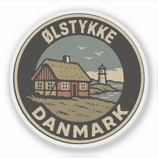 Sticker Ølstykke, Danemark Danemark (Devant)