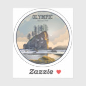 Sticker olympisch nationaal park (Vel)