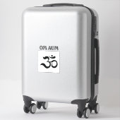 STICKER OM AUM (Sur valise)